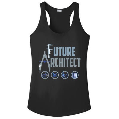 Future Architect Cute Landscape Artists Funny Ladies PosiCharge Competitor Racerback Tank