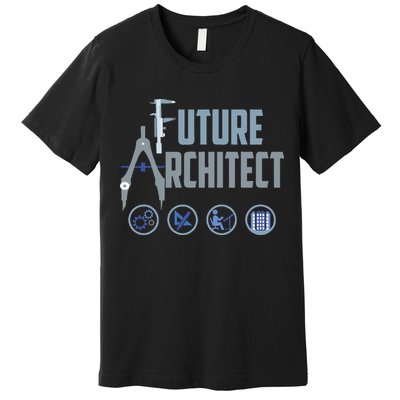 Future Architect Cute Landscape Artists Funny Premium T-Shirt