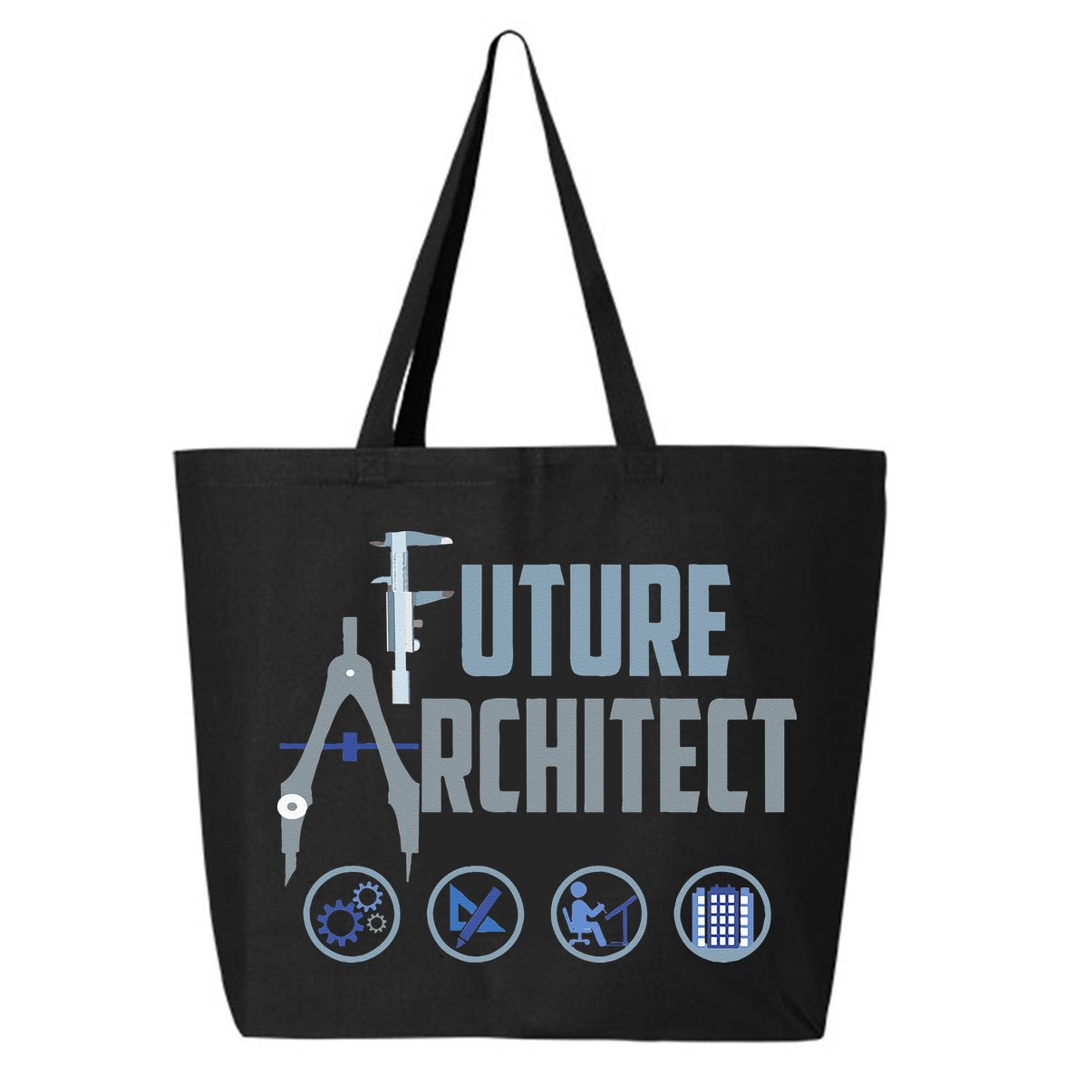 Future Architect Cute Landscape Artists Funny 25L Jumbo Tote