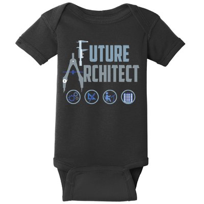 Future Architect Cute Landscape Artists Funny Baby Bodysuit