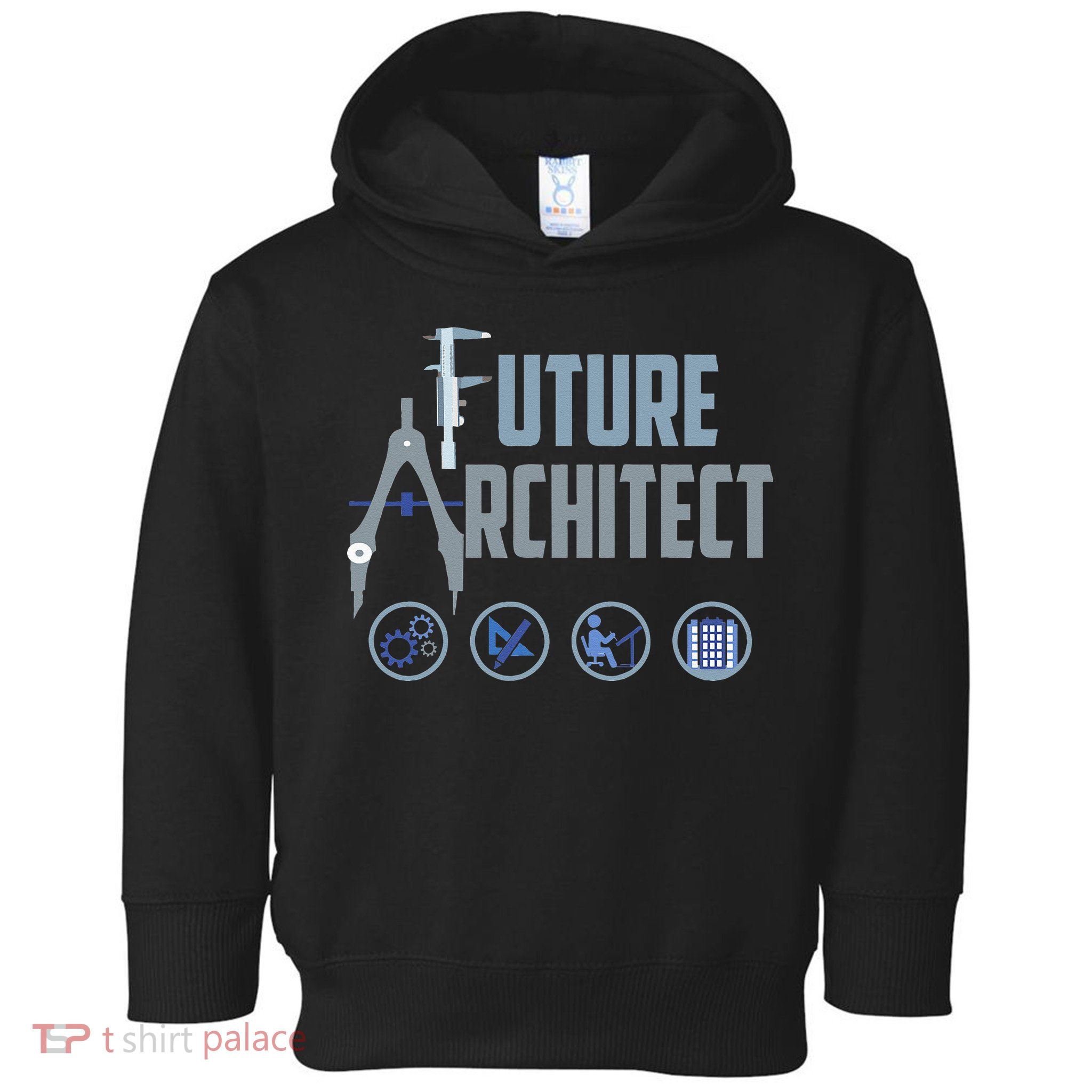 Future Architect Cute Landscape Artists Funny Toddler Hoodie