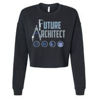 Future Architect Cute Landscape Artists Funny Cropped Pullover Crew