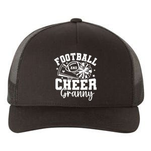 Football And Cheer Granny Football Mom Cheer Grandma Women Yupoong Adult 5-Panel Trucker Hat