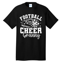 Football And Cheer Granny Football Mom Cheer Grandma Women Tall T-Shirt