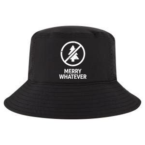 Funny Anti Christmas Grumpy Christmas Merry Whatever Cool Comfort Performance Bucket Hat