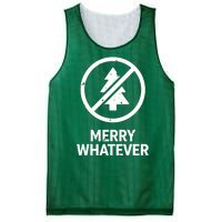 Funny Anti Christmas Grumpy Christmas Merry Whatever Mesh Reversible Basketball Jersey Tank