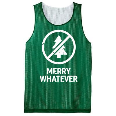 Funny Anti Christmas Grumpy Christmas Merry Whatever Mesh Reversible Basketball Jersey Tank