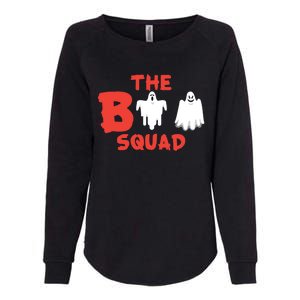 Funny And Cute Halloween Boo Squad Great Gift Womens California Wash Sweatshirt