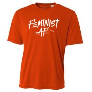 Feminist Af Cute Gift Great Gift Political Protest 'S Rights Gift Cooling Performance Crew T-Shirt