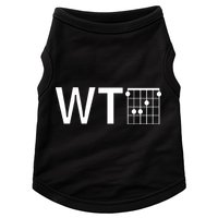 Fun And Cool Wtf With F Chord Gift Doggie Tank