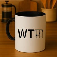 Fun And Cool Wtf With F Chord Gift Mug