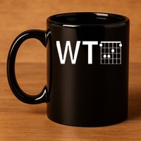 Fun And Cool Wtf With F Chord Gift 11oz C Handle Ceramic Mug