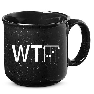 Fun And Cool Wtf With F Chord Gift 15oz Campfire Ceramic Mug