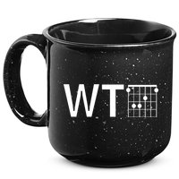 Fun And Cool Wtf With F Chord Gift 15oz Campfire Ceramic Mug