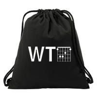 Fun And Cool Wtf With F Chord Gift Drawstring Bag
