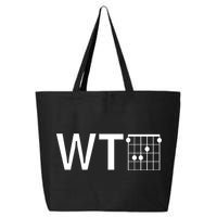 Fun And Cool Wtf With F Chord Gift 25L Jumbo Tote