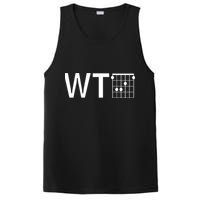 Fun And Cool Wtf With F Chord Gift PosiCharge Competitor Tank