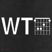 Fun And Cool Wtf With F Chord Gift Trucker Hat