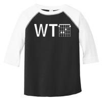 Fun And Cool Wtf With F Chord Gift Toddler Fine Jersey T-Shirt