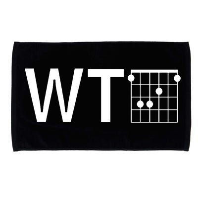 Fun And Cool Wtf With F Chord Gift Microfiber Hand Towel