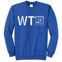Fun And Cool Wtf With F Chord Gift Sweatshirt