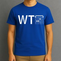 Fun And Cool Wtf With F Chord Gift T-Shirt
