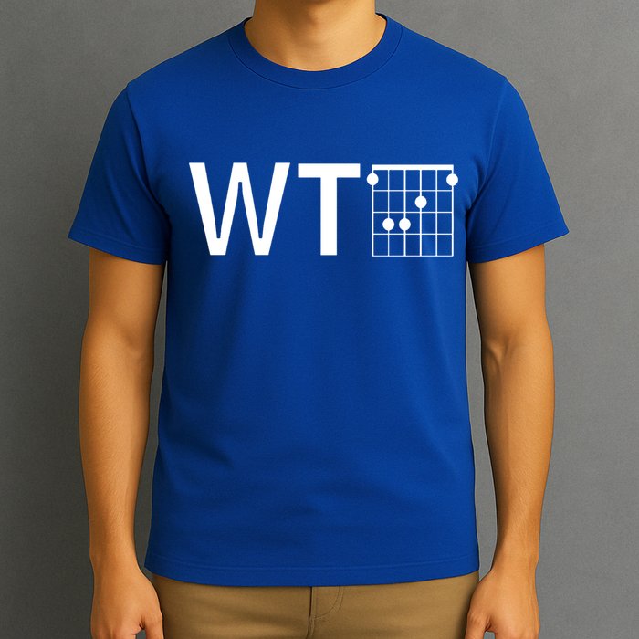 Fun And Cool Wtf With F Chord Gift T-Shirt