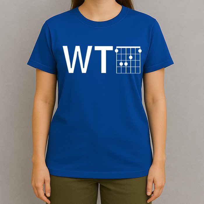 Fun And Cool Wtf With F Chord Gift T-Shirt
