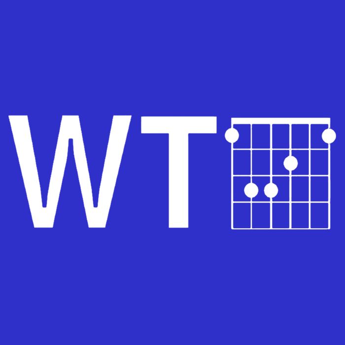 Fun And Cool Wtf With F Chord Gift Button