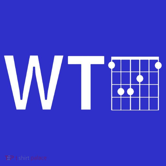 Fun And Cool Wtf With F Chord Gift Tall Sweatshirt