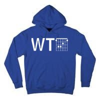 Fun And Cool Wtf With F Chord Gift Tall Hoodie
