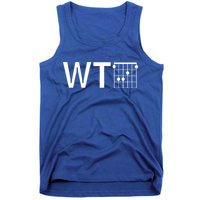 Fun And Cool Wtf With F Chord Gift Tank Top