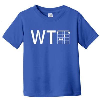 Fun And Cool Wtf With F Chord Gift Toddler T-Shirt