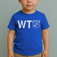 Fun And Cool Wtf With F Chord Gift Toddler T-Shirt