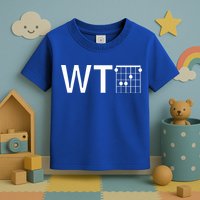 Fun And Cool Wtf With F Chord Gift Toddler T-Shirt