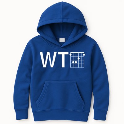 Fun And Cool Wtf With F Chord Gift Kids Hoodie