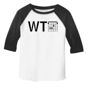 Fun And Cool Wtf With F Chord Gift Toddler Fine Jersey T-Shirt