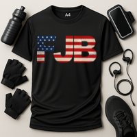FJB American Camo Logo F*ck Joe Biden Cooling Performance Crew T-Shirt