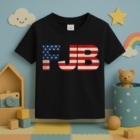 FJB American Camo Logo F*ck Joe Biden Toddler T-Shirt