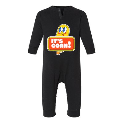 Funny And Cute It’s Corn On The Cob Corn Lover Infant Fleece One Piece