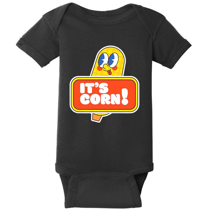 Funny And Cute It’s Corn On The Cob Corn Lover Baby Bodysuit