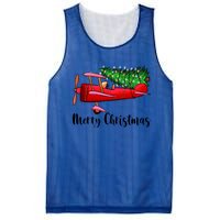 Funny Airplane Christmas Light Tree Airplane Pajama Xmas Great Gift Mesh Reversible Basketball Jersey Tank