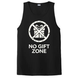 Funny Anti Christmas No Gift Zone PosiCharge Competitor Tank