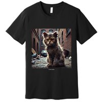 Funny Ally Cat Who DoesnT Like Baths Premium T-Shirt
