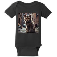 Funny Ally Cat Who DoesnT Like Baths Baby Bodysuit
