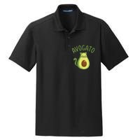 Funny Avogato Cat For Avocado Lover And Cinco De Mayo Dry Zone Grid Polo