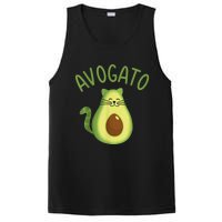 Funny Avogato Cat For Avocado Lover And Cinco De Mayo PosiCharge Competitor Tank