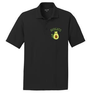 Funny Avogato Cat For Avocado Lover And Cinco De Mayo PosiCharge RacerMesh Polo