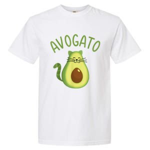 Funny Avogato Cat For Avocado Lover And Cinco De Mayo Garment-Dyed Heavyweight T-Shirt