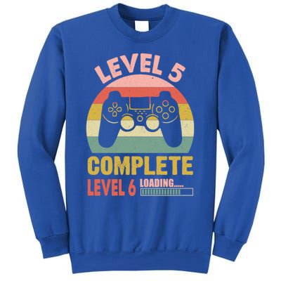 Funny And Cute Gamer Level 5 Complete Level 6 Loading Meaningful Gift Sweatshirt